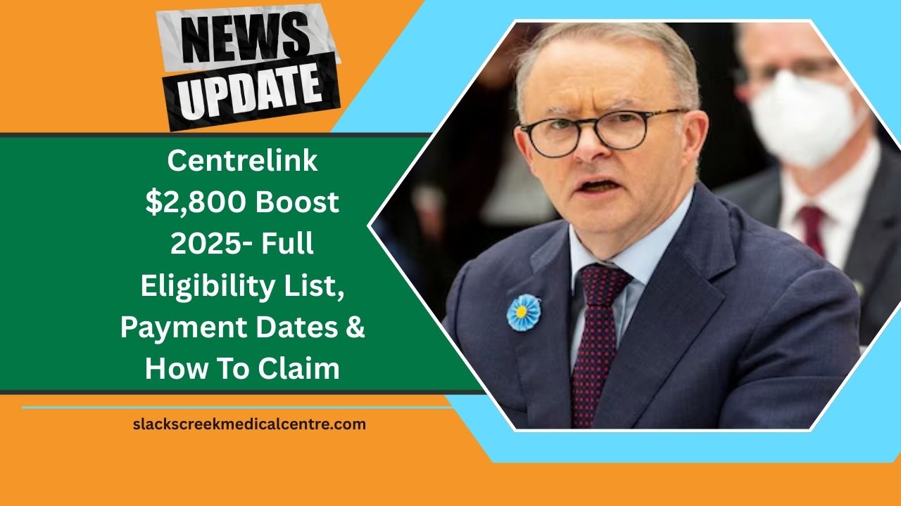 Centrelink $2,800 Boost 2025- Full Eligibility List, Payment Dates & How To Claim